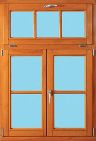 Foto Innenansicht Holz-Fenster Beispiel